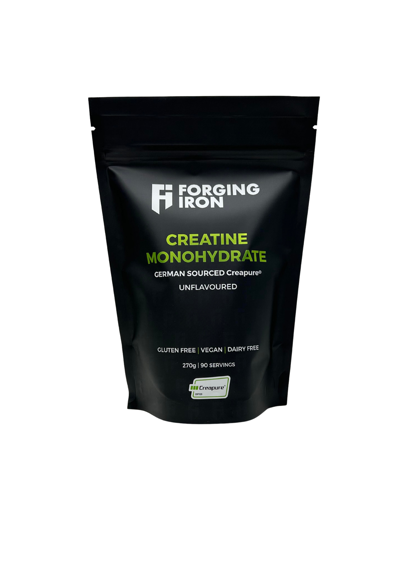 Forging Iron Creapure Creatine Monohydrate supplement pouch