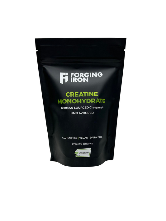 Forging Iron Creapure Creatine Monohydrate supplement pouch