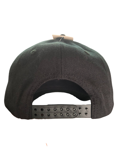 Forging Iron UFlex Snapback Cap - White on Black