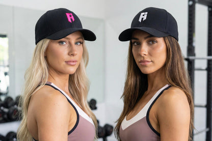 Forging Iron UFlex Snapback Cap - White on Black