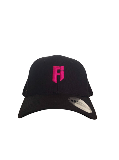 Forging Iron UFlex Snapback Cap - White on Black